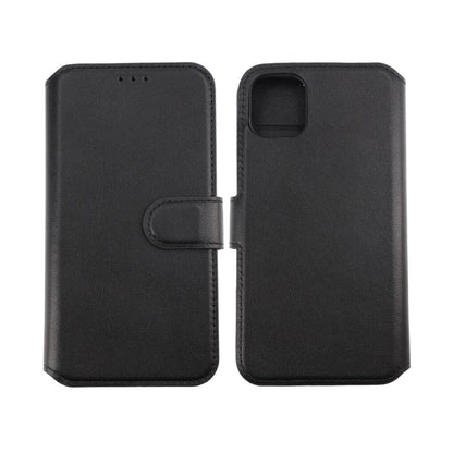 RV Genuine leather Wallet For iPhone 11 Midnight Black