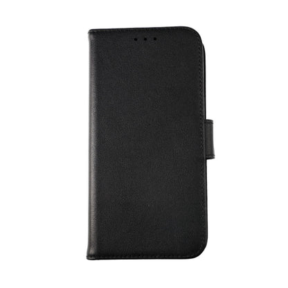 RV Genuine leather Wallet For iPhone 12/12 Pro Midnight Black