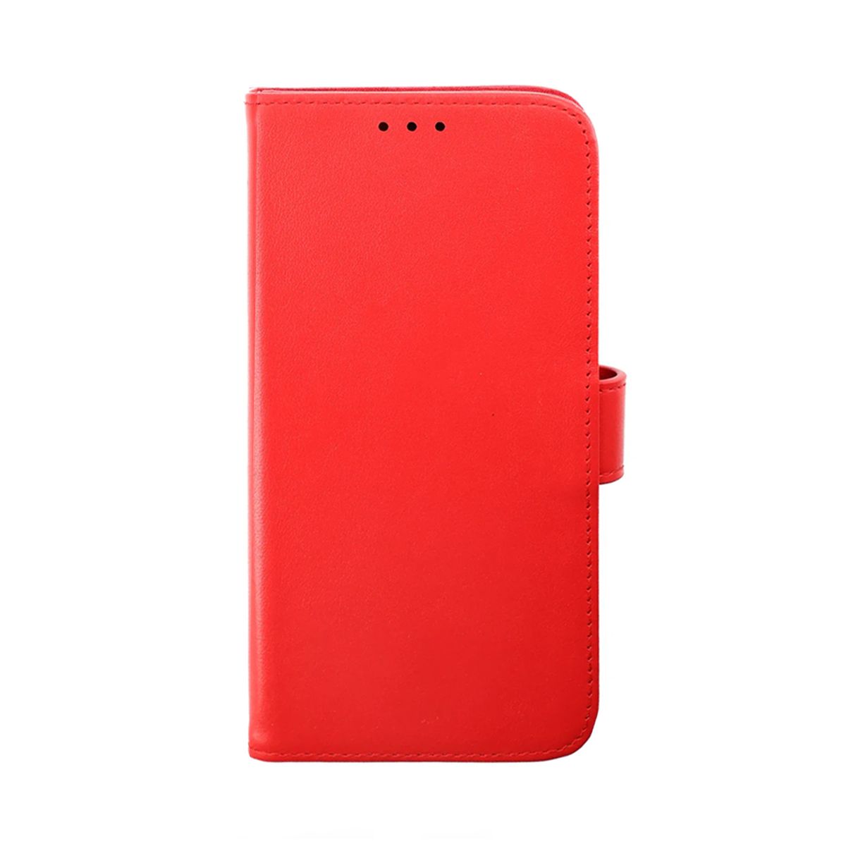 iPhone 14 Pro Plånboksfodral Läder Rvelon - Röd