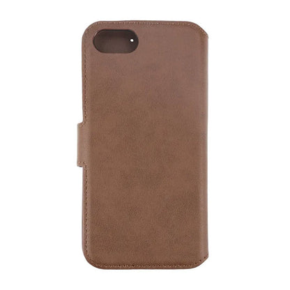 RV Leather Wallet Case - iPhone 7/8/SE 2020 - Brown