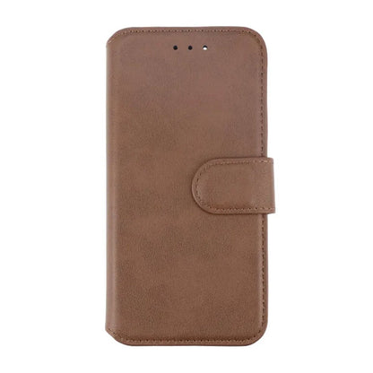 RV Leather Wallet Case - iPhone 7/8/SE 2020 - Brown