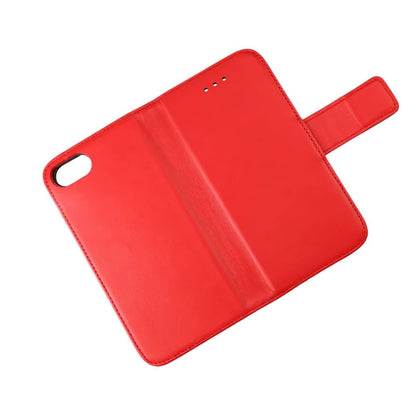 RV Genuine leather Wallet For iPhone 7/8/SE 2020 Red