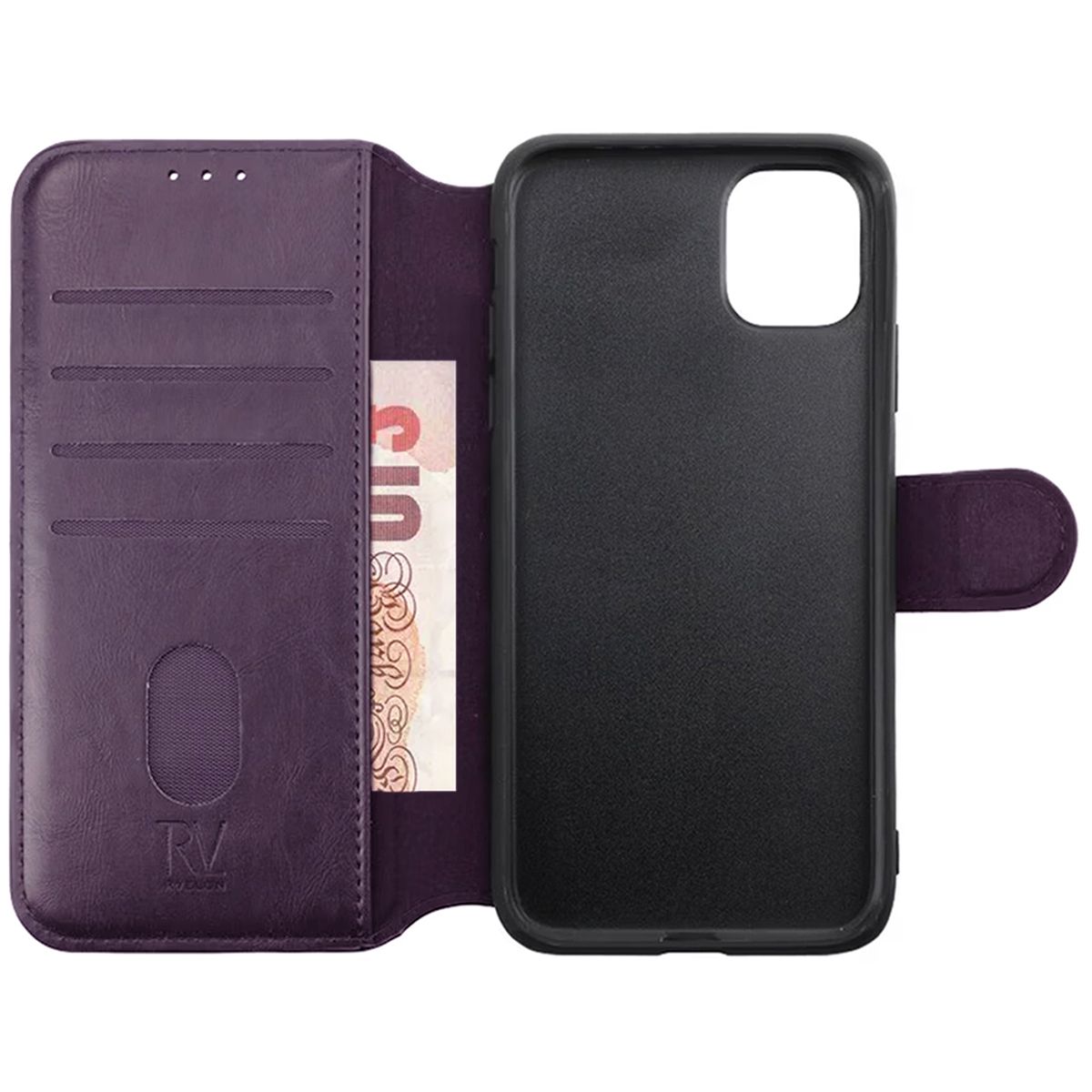 RV Wallet Case Extra Card - iPhone 11 - Dark Cherry