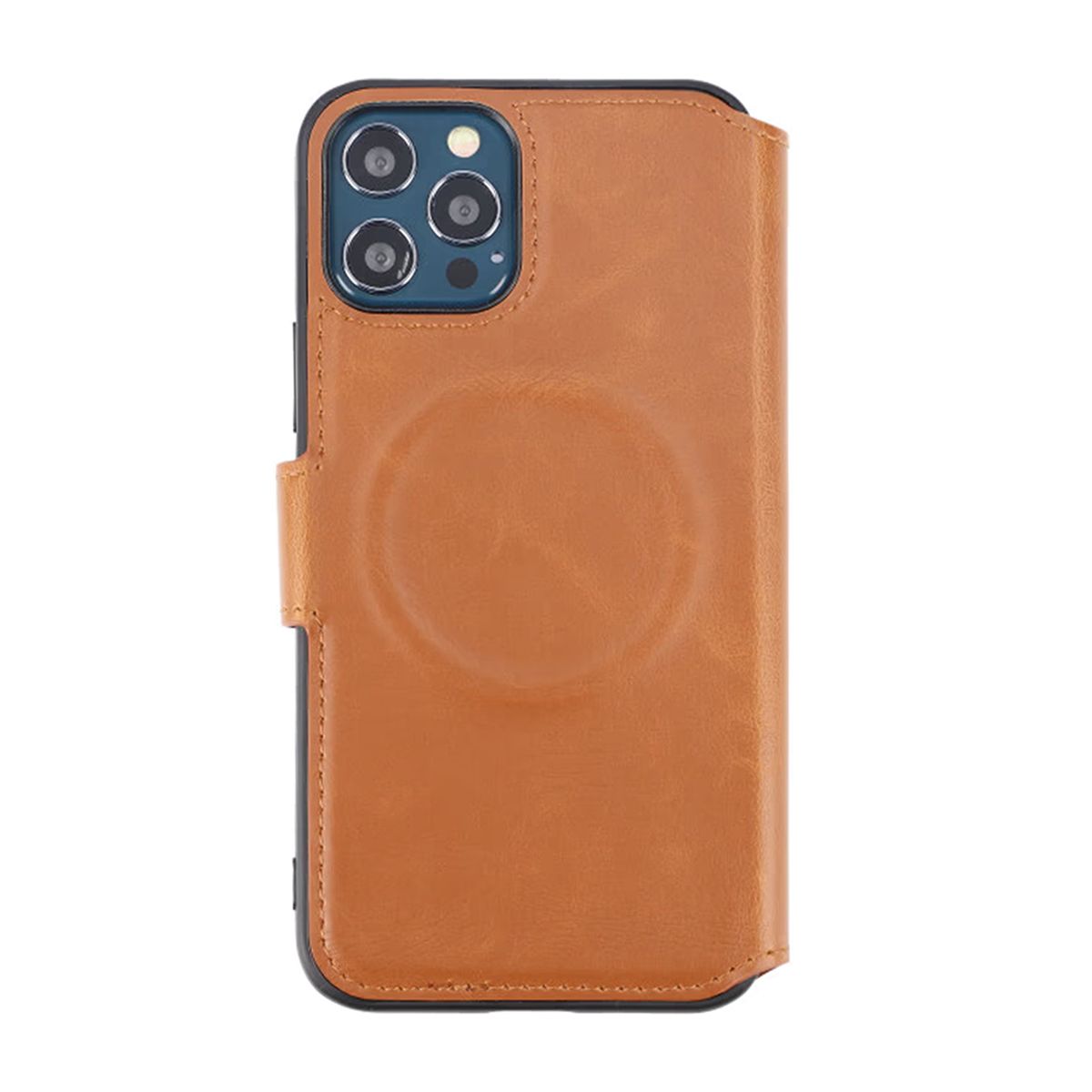 RV Wallet Case Extra Card -iPhone 12/12 Pro- Golden Brown