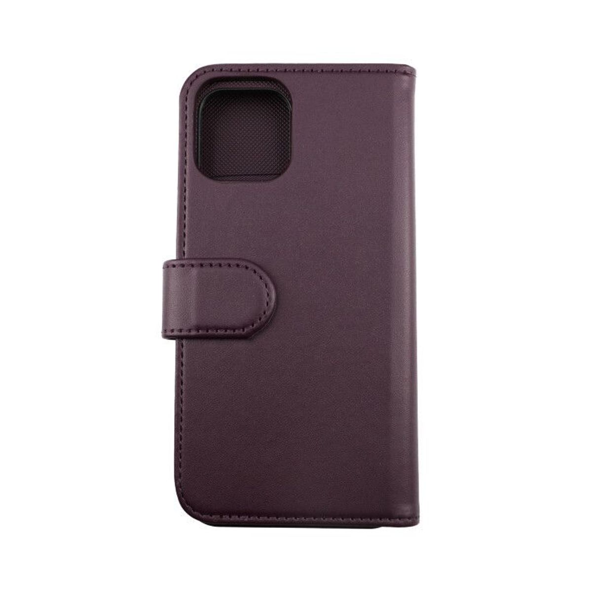 iPhone 12/12 Pro Plånboksfodral Magnet Rvelon - Mörklila