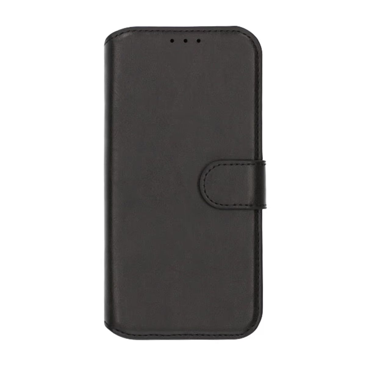 RV iPhone 13/14 FliP Magnetic FliP Stand TPU+PC Leather Case Black