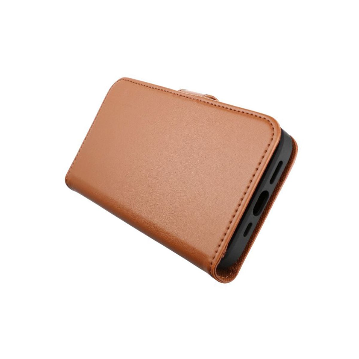 RV Magnetic Wallet Case iPhone 13 Pro - Golden Brown