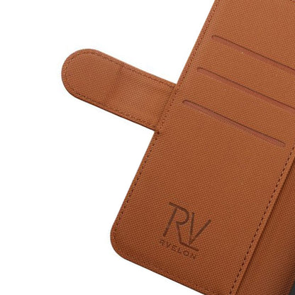 RV Magnetic Wallet Case iPhone 13 Pro - Golden Brown