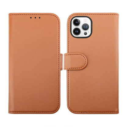 iPhone 14 Pro Wallet Case Magnet Rvelon - Brown