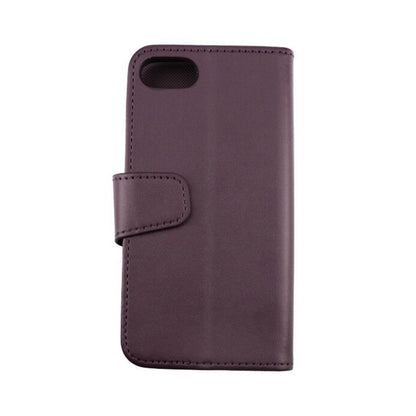 RViPhone 7/8/SE 2020 Flip Stand TPU Leather Extra Card Wallet Case Dark Cherry