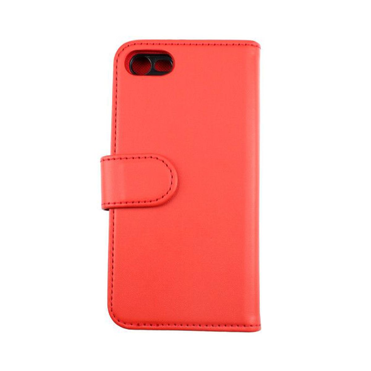 RV iPhone 7/8/SE 2020 Magnetic Flip Stand TPU+PC Leather Case Red