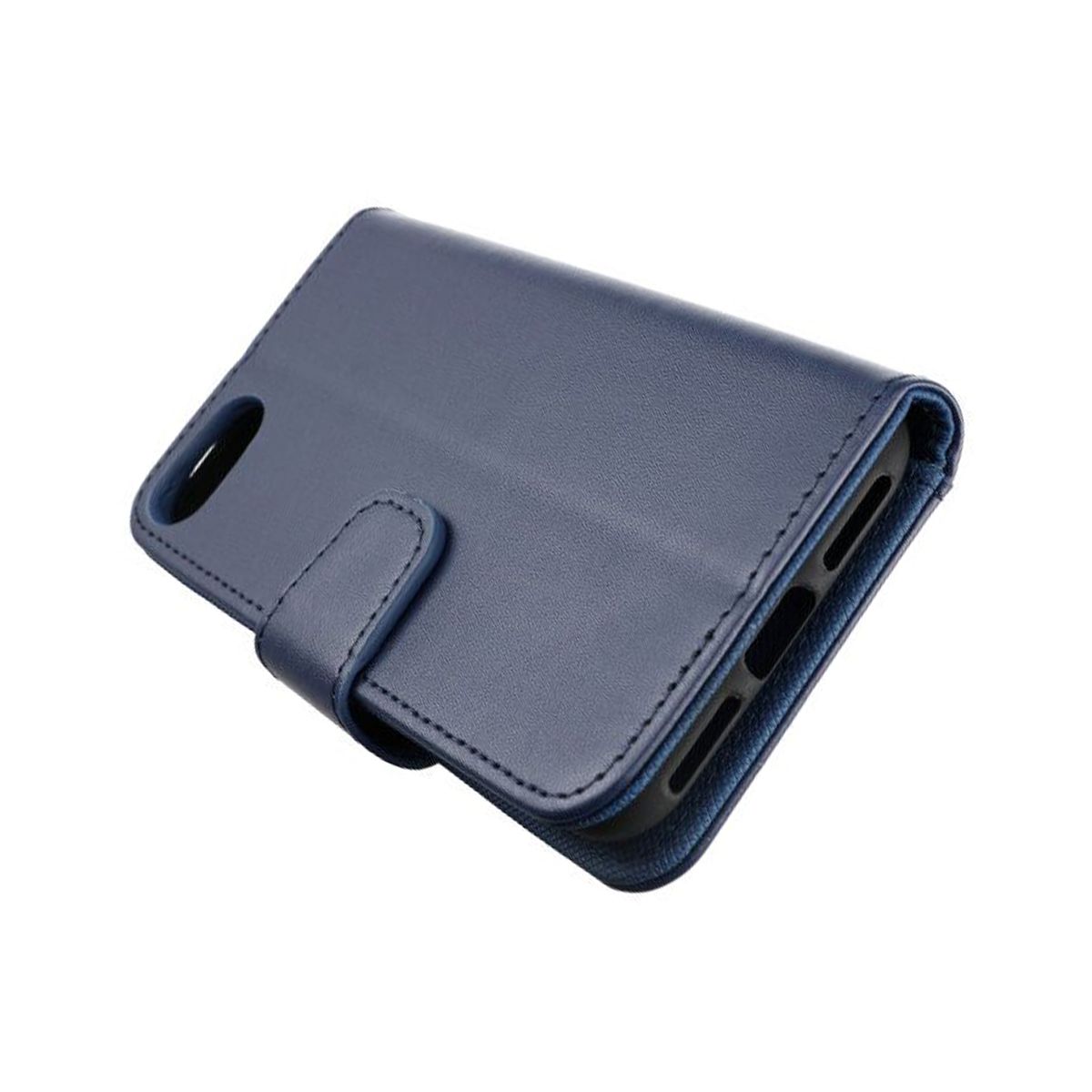RV iPhone 7/8/SE 2020 Flip Stand TPU Leather Extra Card Wallet Case Abyss Blue