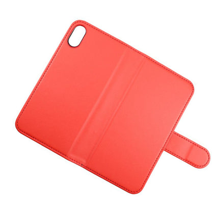 Rvelon Plånboksfodral Magnet för iPhone X och XS - Röd