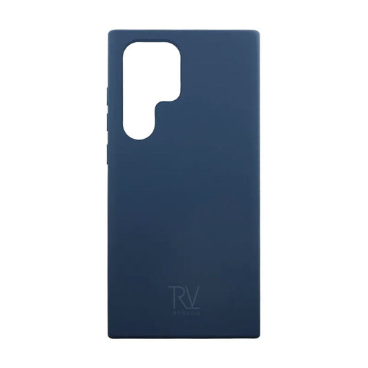 RV Liquid Silicone Case For Galaxy S23 Ultra Blue