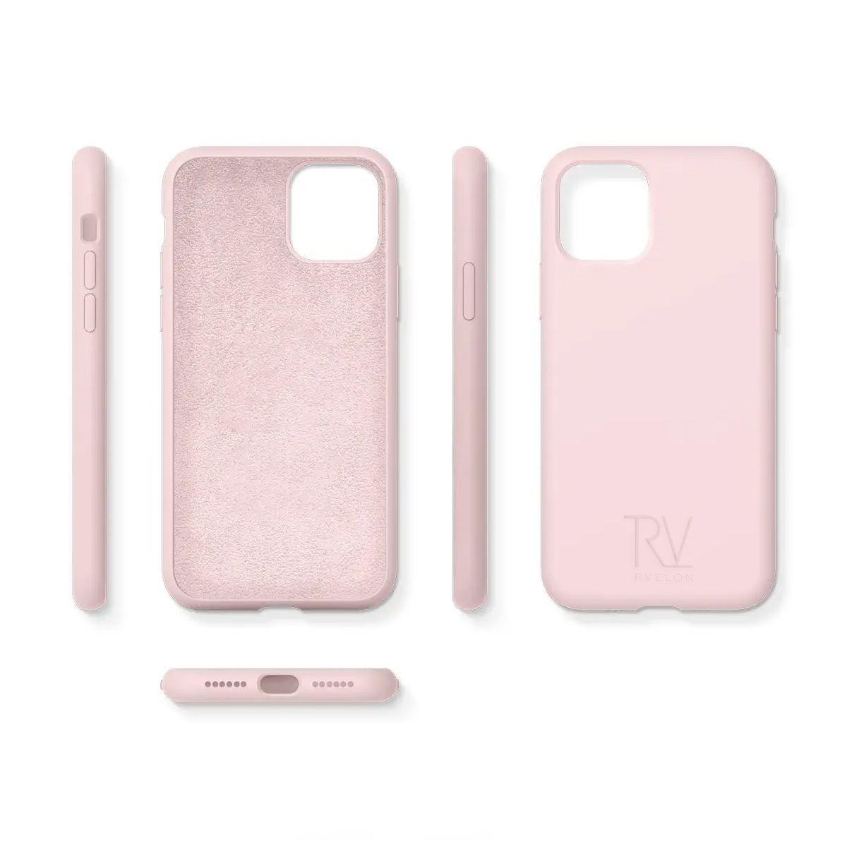 iPhone 11 Case - Silicone Rvelon Pink Sand