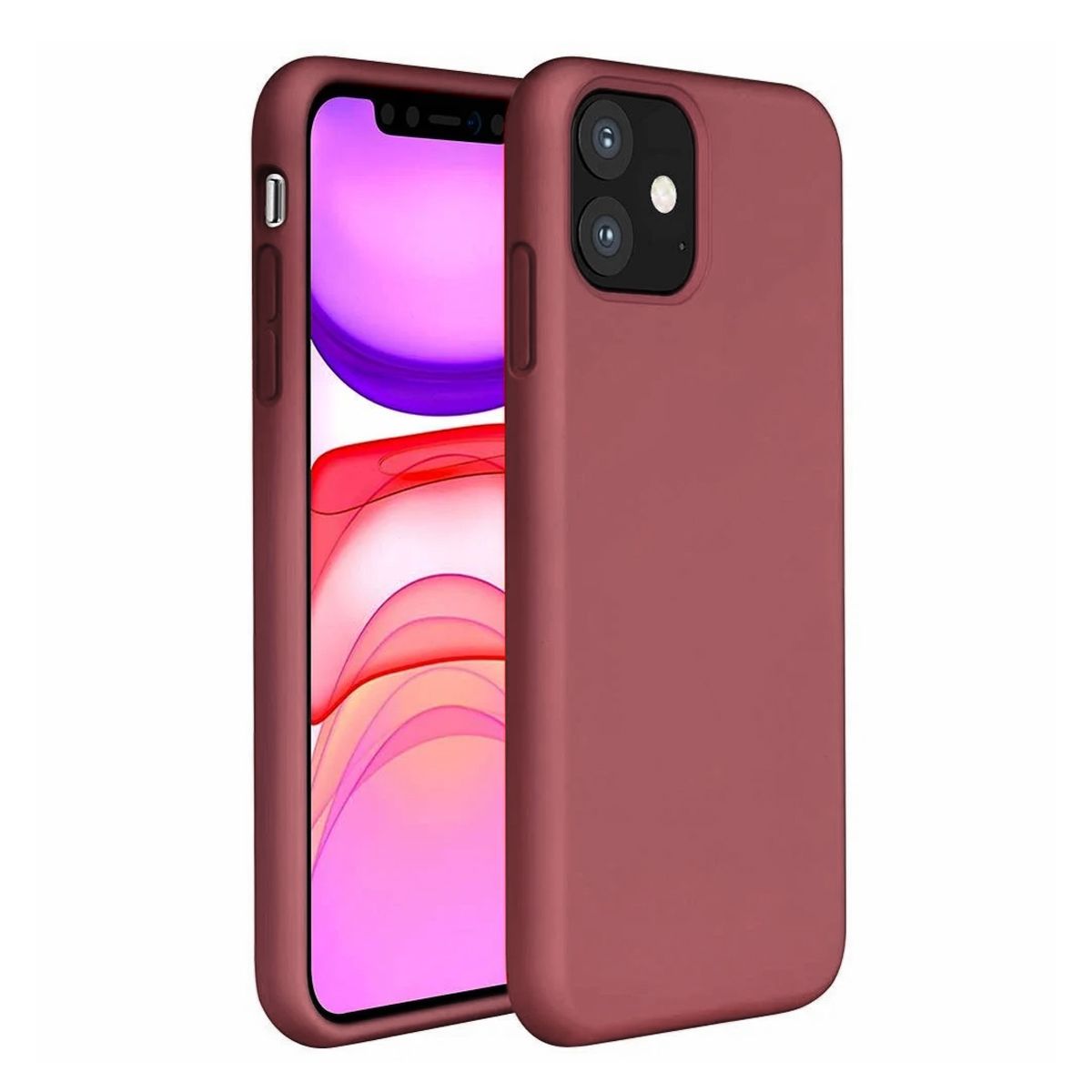iPhone 11 Case - Silicone Rvelon Red
