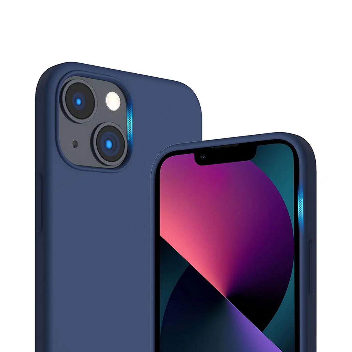 iPhone 13 Silicone Case Rvelon - Blue