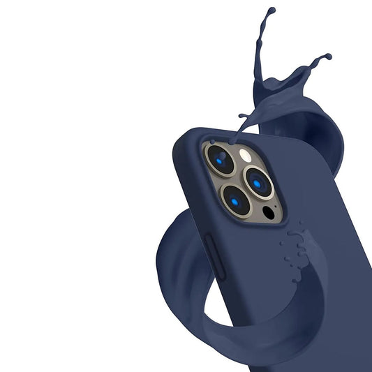 iPhone 13 Pro Silikonskal Rvelon - Blå