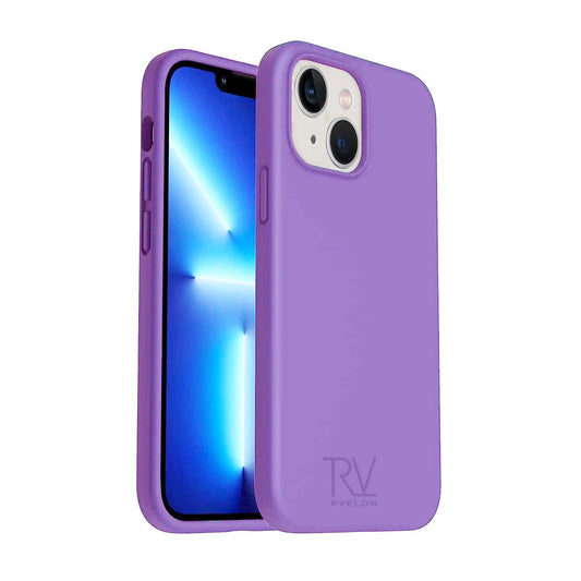 iPhone 14 Silikonskal Rvelon - Lila