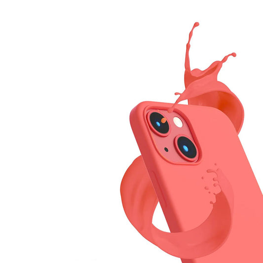 iPhone 14 Silikonskal Rvelon - Rosa