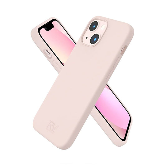 iPhone 14 Silikonskal Rvelon - Sand Rosa