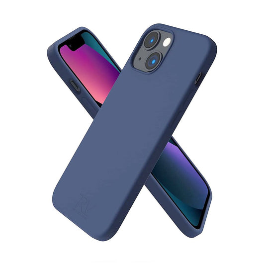iPhone 14 Plus Silikonskal Rvelon - Blå