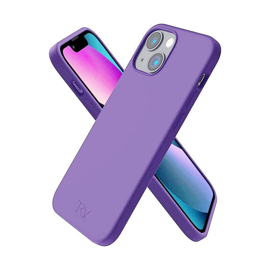 iPhone 14 Plus Silikonskal Rvelon - Lila