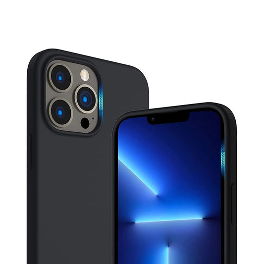 iPhone 14 Pro Max Silikonskal Rvelon - Svart