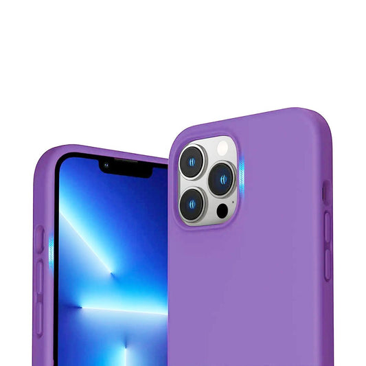 iPhone 14 Pro Max Silikonskal Rvelon - Lila