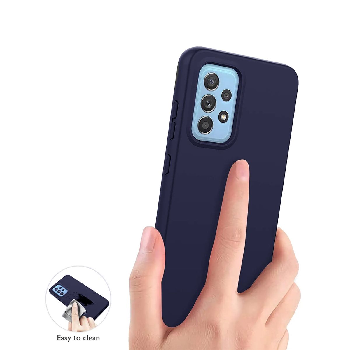 Samsung Galaxy A52s Case - Silicone Rvelon Blue