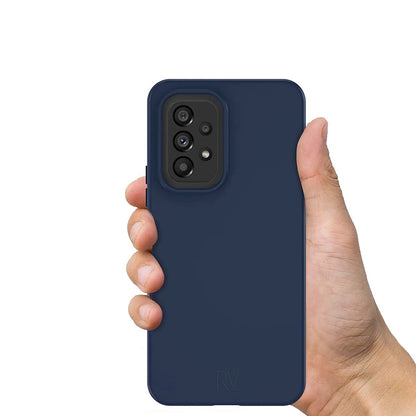 Samsung Galaxy A53 Case Silicone Rvelon Blue