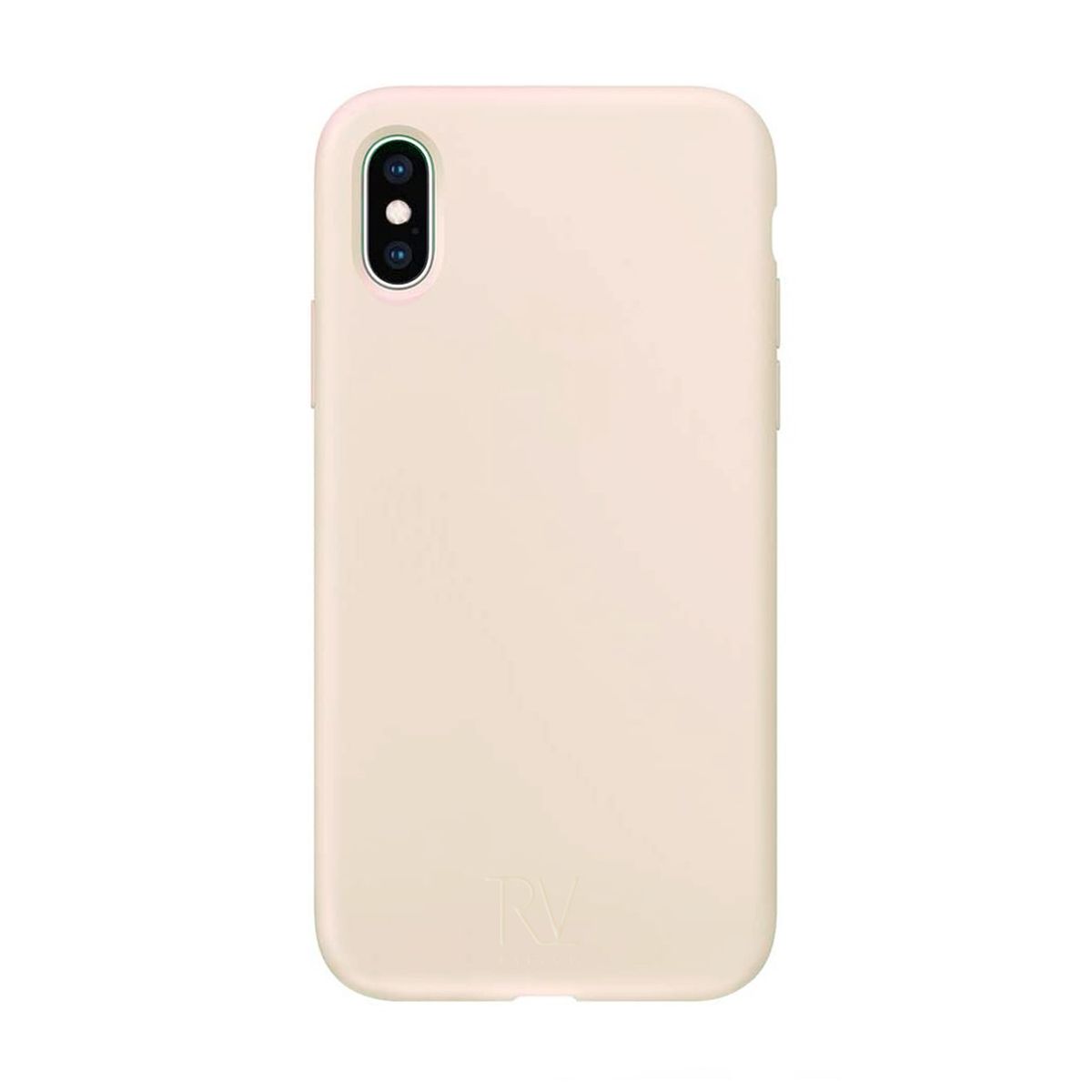 iPhone X/XS Case - Silicone Rvelon Beige