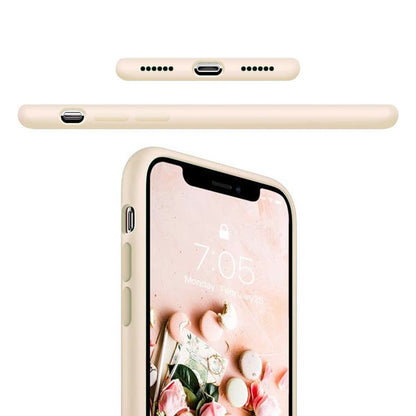 iPhone X/XS Case - Silicone Rvelon Beige