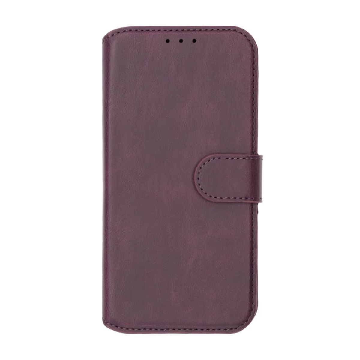 RV Magnetic Wallet Case-iPhone 13/14- Dark Cherry