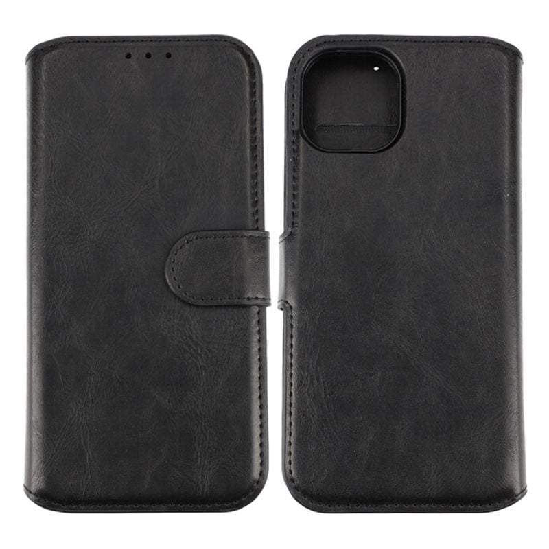 RV Magnetic Wallet Case iPhone 15 Black