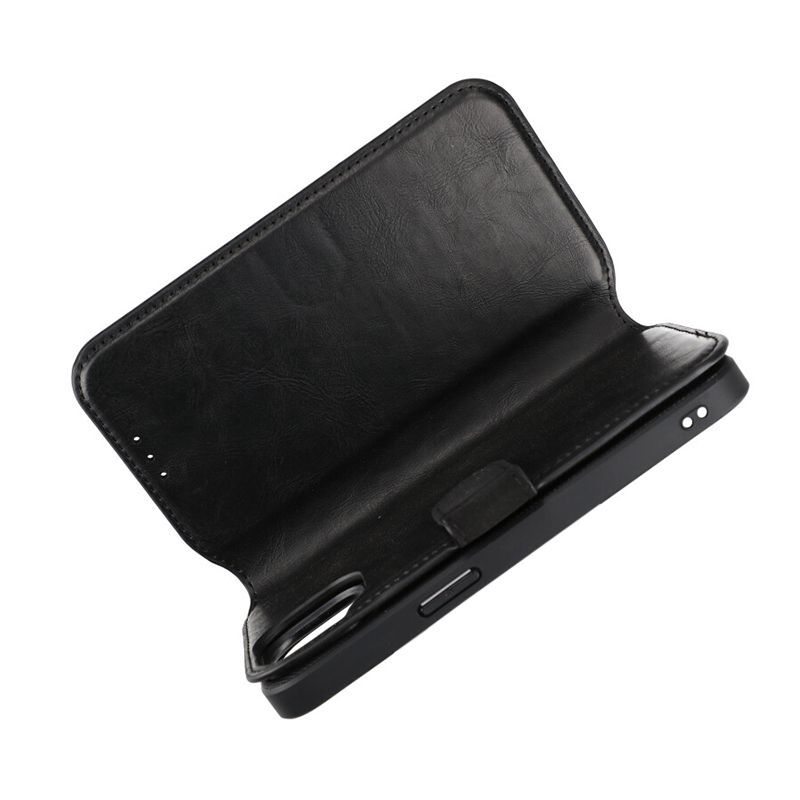 RV Magnetic Wallet Case iPhone 15 Black