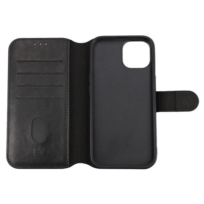 RV Magnetic Wallet Case iPhone 15 Black