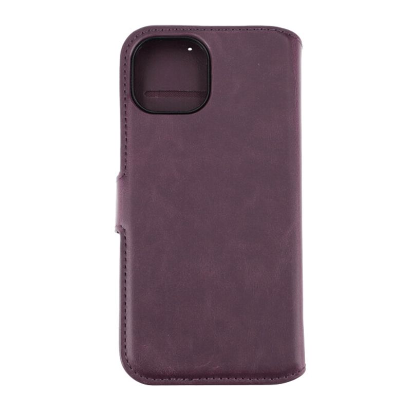 iPhone 15 Plånboksfodral Magnet Rvelon - Lila