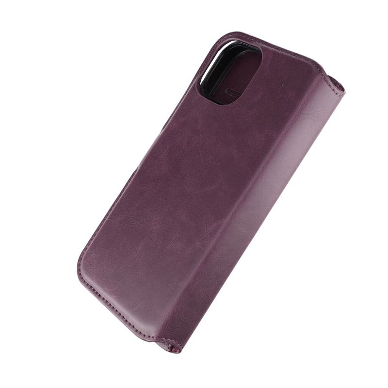 iPhone 15 Plånboksfodral Magnet Rvelon - Lila