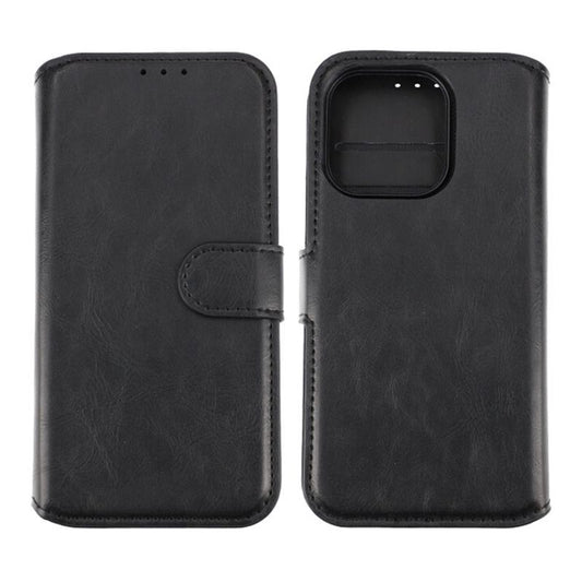 RV Magnetic Wallet Case iPhone 15 Pro Black