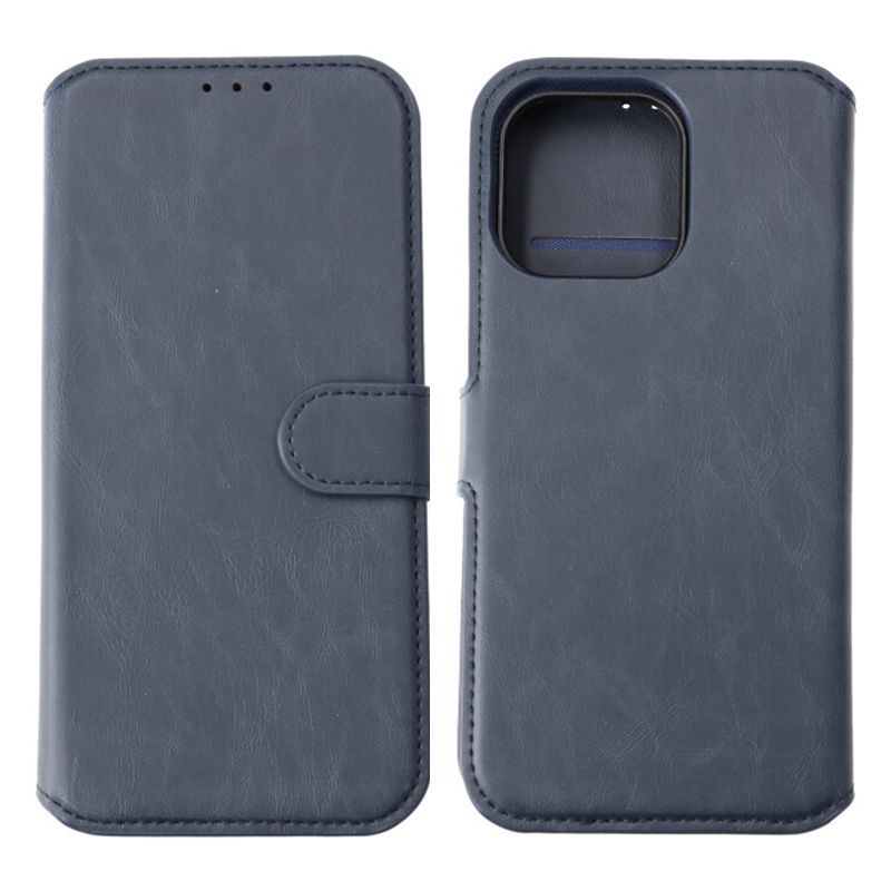 iPhone 15 Pro Max Plånboksfodral Magnet Rvelon - Blå