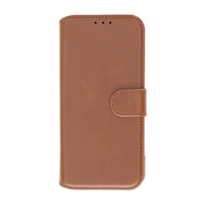 RV Magnetic Wallet Case iPhone 16 Pro Brown