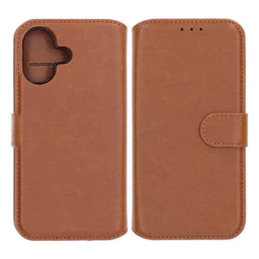 RV Magnetic Wallet Case iPhone 17 Brown