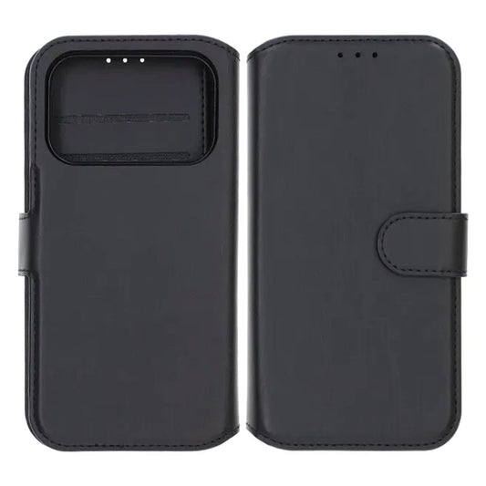 Rvelon Plånboksfodral Magnet för iPhone 17 Pro - Svart