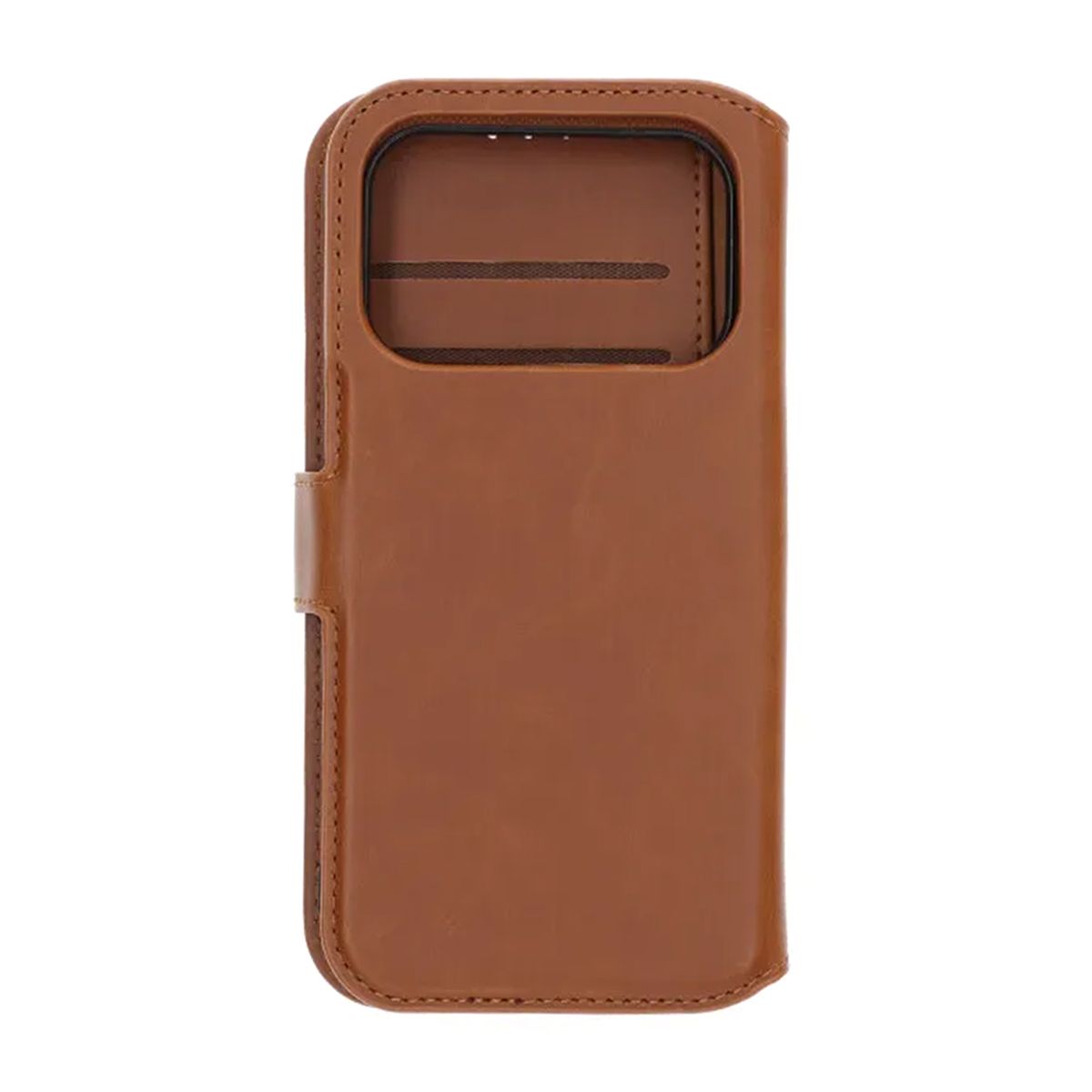 RV Magnetic Wallet Case iPhone 17 Pro Brown