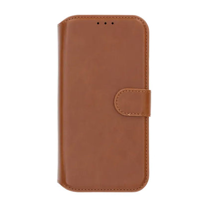 RV Magnetic Wallet Case iPhone 17 Pro Brown