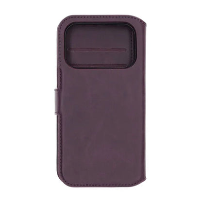 RV Magnetic Wallet Case iPhone 17 Pro Max Dark Cherry