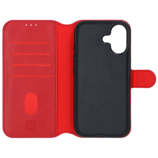RV Magnetic Wallet Case iPhone 17 Red