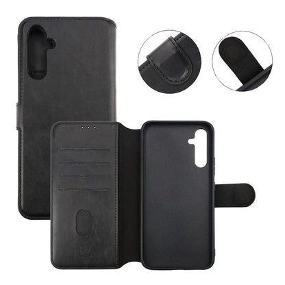 Samsung Galaxy A14 4G/5G Plånboksfodral Magnet Rvelon - Svart