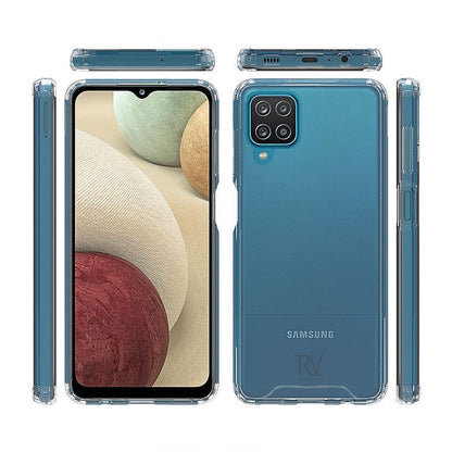 Samsung Galaxy A12 Stöttåligt Skal Rvelon Transparent